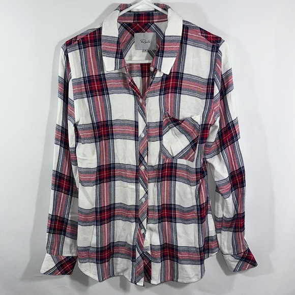 Rails Plaid Flannel Shirt Size XS - Picture 1 of 8